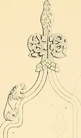 An illustration from Examples of Gothic architecture : selected from various ancient edifices in England ; consisting of plans, elevations, sections, and parts at large ; calculated to exemplify the various styles and the practical construction of this admired class of architecture ; accompanied by historical and descriptive accounts (1895)