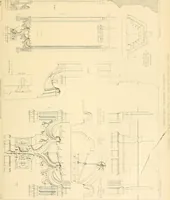 An illustration from Examples of Gothic architecture : selected from various ancient edifices in England ; consisting of plans, elevations, sections, and parts at large ; calculated to exemplify the various styles and the practical construction of this admired class of architecture ; accompanied by historical and descriptive accounts (1895)