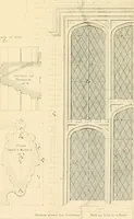 An illustration from Examples of Gothic architecture : selected from various ancient edifices in England ; consisting of plans, elevations, sections, and parts at large ; calculated to exemplify the various styles and the practical construction of this admired class of architecture ; accompanied by historical and descriptive accounts (1895)