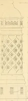 An illustration from Examples of Gothic architecture : selected from various ancient edifices in England ; consisting of plans, elevations, sections, and parts at large ; calculated to exemplify the various styles and the practical construction of this admired class of architecture ; accompanied by historical and descriptive accounts (1895)