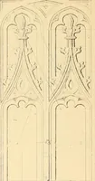 An illustration from Examples of Gothic architecture : selected from various ancient edifices in England ; consisting of plans, elevations, sections, and parts at large ; calculated to exemplify the various styles and the practical construction of this admired class of architecture ; accompanied by historical and descriptive accounts (1895)