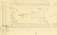 An illustration from Examples of Gothic architecture : selected from various ancient edifices in England ; consisting of plans, elevations, sections, and parts at large ; calculated to exemplify the various styles and the practical construction of this admired class of architecture ; accompanied by historical and descriptive accounts (1895)
