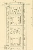 An illustration from Examples of Gothic architecture : selected from various ancient edifices in England ; consisting of plans, elevations, sections, and parts at large ; calculated to exemplify the various styles and the practical construction of this admired class of architecture ; accompanied by historical and descriptive accounts (1895)