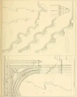 An illustration from Examples of Gothic architecture : selected from various ancient edifices in England ; consisting of plans, elevations, sections, and parts at large ; calculated to exemplify the various styles and the practical construction of this admired class of architecture ; accompanied by historical and descriptive accounts (1895)