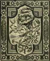 An illustration from Examples of bookbinding executed by Robt. Rivière & Son : exhibited at the Leipzig Exhibition in 1914 for a few weeks prior to the Great War on the outbreak of which they were placed in the cellars of the Leipzig Museum, where they remained for five years (1920)