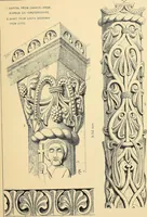 An illustration from Examples of English medieval foliage and coloured decoration, taken from buildings of the twelfth to the fifteenth century: with descriptive letterpress (1874)