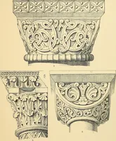 An illustration from Examples of English medieval foliage and coloured decoration, taken from buildings of the twelfth to the fifteenth century: with descriptive letterpress (1874)