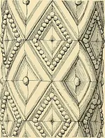 An illustration from Examples of English medieval foliage and coloured decoration, taken from buildings of the twelfth to the fifteenth century: with descriptive letterpress (1874)