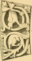 An illustration from Examples of English medieval foliage and coloured decoration, taken from buildings of the twelfth to the fifteenth century: with descriptive letterpress (1874)