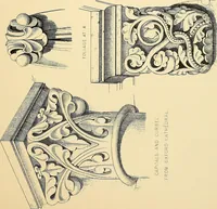 An illustration from Examples of English medieval foliage and coloured decoration, taken from buildings of the twelfth to the fifteenth century: with descriptive letterpress (1874)