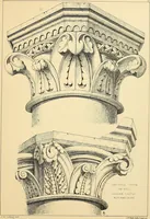 An illustration from Examples of English medieval foliage and coloured decoration, taken from buildings of the twelfth to the fifteenth century: with descriptive letterpress (1874)
