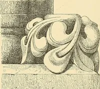 An illustration from Examples of English medieval foliage and coloured decoration, taken from buildings of the twelfth to the fifteenth century: with descriptive letterpress (1874)
