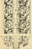 An illustration from Examples of English medieval foliage and coloured decoration, taken from buildings of the twelfth to the fifteenth century: with descriptive letterpress (1874)