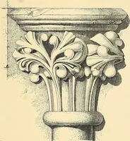 An illustration from Examples of English medieval foliage and coloured decoration, taken from buildings of the twelfth to the fifteenth century: with descriptive letterpress (1874)