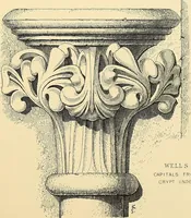 An illustration from Examples of English medieval foliage and coloured decoration, taken from buildings of the twelfth to the fifteenth century: with descriptive letterpress (1874)