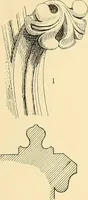 An illustration from Examples of English medieval foliage and coloured decoration, taken from buildings of the twelfth to the fifteenth century: with descriptive letterpress (1874)