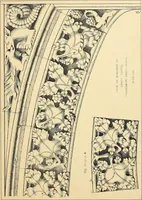 An illustration from Examples of English medieval foliage and coloured decoration, taken from buildings of the twelfth to the fifteenth century: with descriptive letterpress (1874)