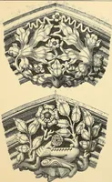 An illustration from Examples of English medieval foliage and coloured decoration, taken from buildings of the twelfth to the fifteenth century: with descriptive letterpress (1874)