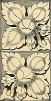 An illustration from Examples of English medieval foliage and coloured decoration, taken from buildings of the twelfth to the fifteenth century: with descriptive letterpress (1874)