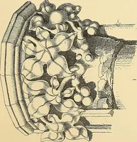 An illustration from Examples of English medieval foliage and coloured decoration, taken from buildings of the twelfth to the fifteenth century: with descriptive letterpress (1874)