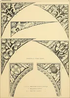 An illustration from Examples of English medieval foliage and coloured decoration, taken from buildings of the twelfth to the fifteenth century: with descriptive letterpress (1874)