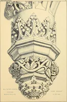 An illustration from Examples of English medieval foliage and coloured decoration, taken from buildings of the twelfth to the fifteenth century: with descriptive letterpress (1874)
