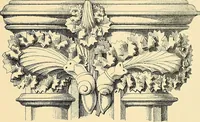 An illustration from Examples of English medieval foliage and coloured decoration, taken from buildings of the twelfth to the fifteenth century: with descriptive letterpress (1874)