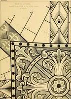An illustration from Examples of English medieval foliage and coloured decoration, taken from buildings of the twelfth to the fifteenth century: with descriptive letterpress (1874)
