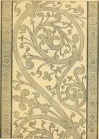 An illustration from Examples of English medieval foliage and coloured decoration, taken from buildings of the twelfth to the fifteenth century: with descriptive letterpress (1874)