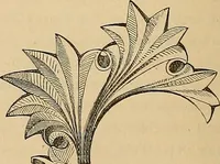 An illustration from Examples of English medieval foliage and coloured decoration, taken from buildings of the twelfth to the fifteenth century: with descriptive letterpress (1874)