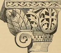 An illustration from Examples of English medieval foliage and coloured decoration, taken from buildings of the twelfth to the fifteenth century: with descriptive letterpress (1874)