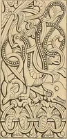 An illustration from Examples of English medieval foliage and coloured decoration, taken from buildings of the twelfth to the fifteenth century: with descriptive letterpress (1874)