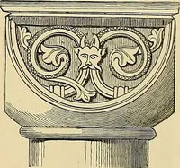 An illustration from Examples of English medieval foliage and coloured decoration, taken from buildings of the twelfth to the fifteenth century: with descriptive letterpress (1874)