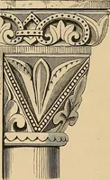 An illustration from Examples of English medieval foliage and coloured decoration, taken from buildings of the twelfth to the fifteenth century: with descriptive letterpress (1874)