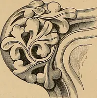 An illustration from Examples of English medieval foliage and coloured decoration, taken from buildings of the twelfth to the fifteenth century: with descriptive letterpress (1874)