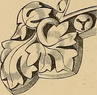 Picture 41 of 192 from Examples of English medieval foliage and coloured decoration, taken from buildings of the twelfth to the fifteenth century: with descriptive letterpress (1874), leaf 72