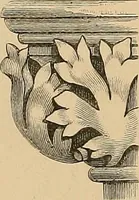 An illustration from Examples of English medieval foliage and coloured decoration, taken from buildings of the twelfth to the fifteenth century: with descriptive letterpress (1874)