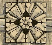 Picture 52 of 192 from Examples of English medieval foliage and coloured decoration, taken from buildings of the twelfth to the fifteenth century: with descriptive letterpress (1874), leaf 78