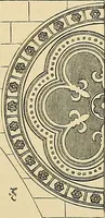 An illustration from Examples of English medieval foliage and coloured decoration, taken from buildings of the twelfth to the fifteenth century: with descriptive letterpress (1874)