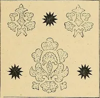 An illustration from Examples of English medieval foliage and coloured decoration, taken from buildings of the twelfth to the fifteenth century: with descriptive letterpress (1874)