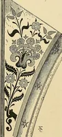 An illustration from Examples of English medieval foliage and coloured decoration, taken from buildings of the twelfth to the fifteenth century: with descriptive letterpress (1874)