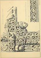An illustration from Examples of English medieval foliage and coloured decoration, taken from buildings of the twelfth to the fifteenth century: with descriptive letterpress (1874)