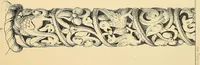 An illustration from Examples of English medieval foliage and coloured decoration, taken from buildings of the twelfth to the fifteenth century: with descriptive letterpress (1874)