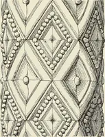 An illustration from Examples of English mediaeval foliage and coloured decoration, taken from buildings of the twelfth to the fifteenth century: with descriptive letterpress (1874)