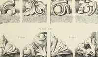 An illustration from Examples of English mediaeval foliage and coloured decoration, taken from buildings of the twelfth to the fifteenth century: with descriptive letterpress (1874)