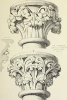 An illustration from Examples of English mediaeval foliage and coloured decoration, taken from buildings of the twelfth to the fifteenth century: with descriptive letterpress (1874)