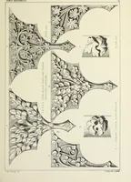 An illustration from Examples of English mediaeval foliage and coloured decoration, taken from buildings of the twelfth to the fifteenth century: with descriptive letterpress (1874)