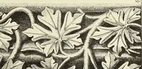 An illustration from Examples of English mediaeval foliage and coloured decoration, taken from buildings of the twelfth to the fifteenth century: with descriptive letterpress (1874)