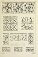 An illustration from Examples of English mediaeval foliage and coloured decoration, taken from buildings of the twelfth to the fifteenth century: with descriptive letterpress (1874)