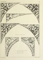 An illustration from Examples of English mediaeval foliage and coloured decoration, taken from buildings of the twelfth to the fifteenth century: with descriptive letterpress (1874)
